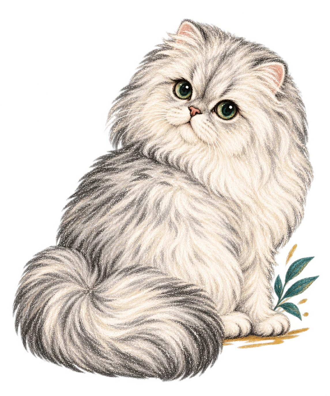 猫的品牌插画