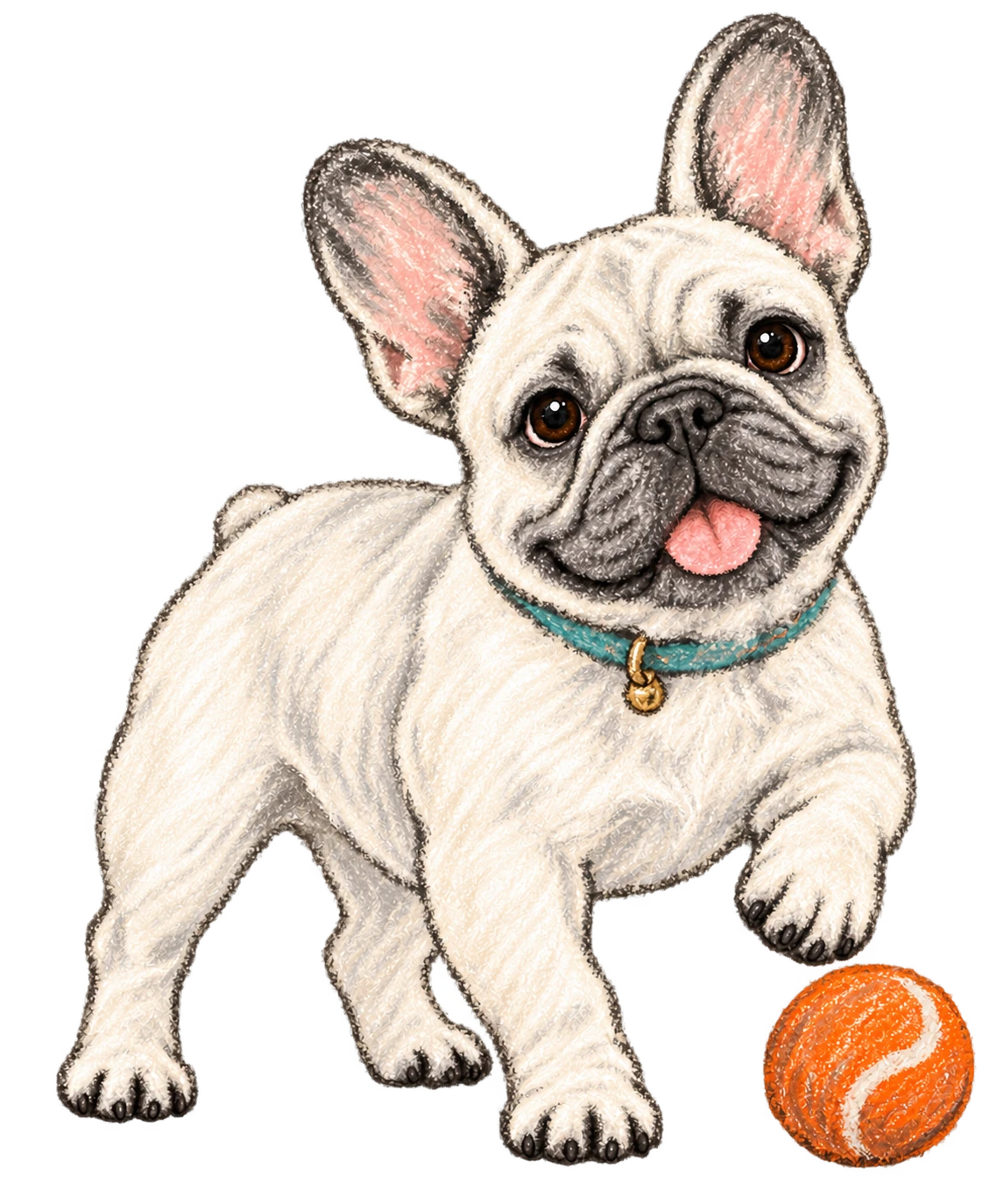 犬的品牌插画